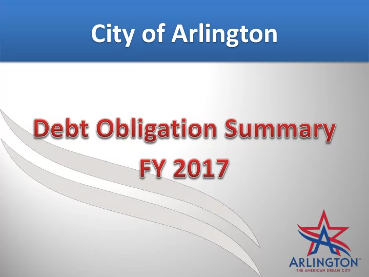 city of arlington property tax split