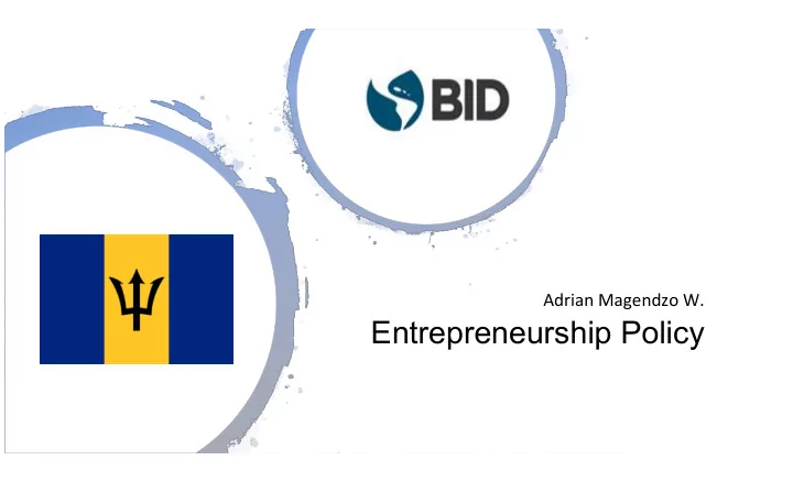 entrepreneurship policy countries that were able to