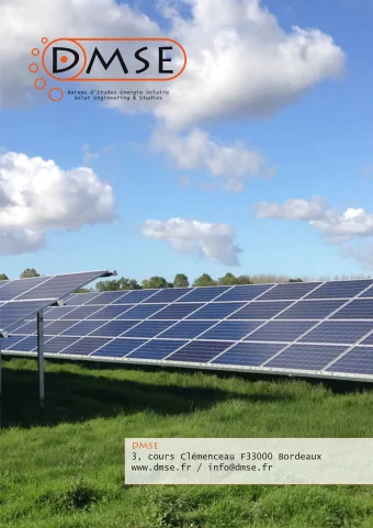 MSE  Bureau dEtudes Energie Solaire  Solar Engineering &amp; Studies  DMSE  3, cours Clmenceau