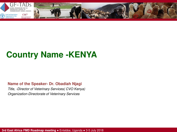 country name kenya