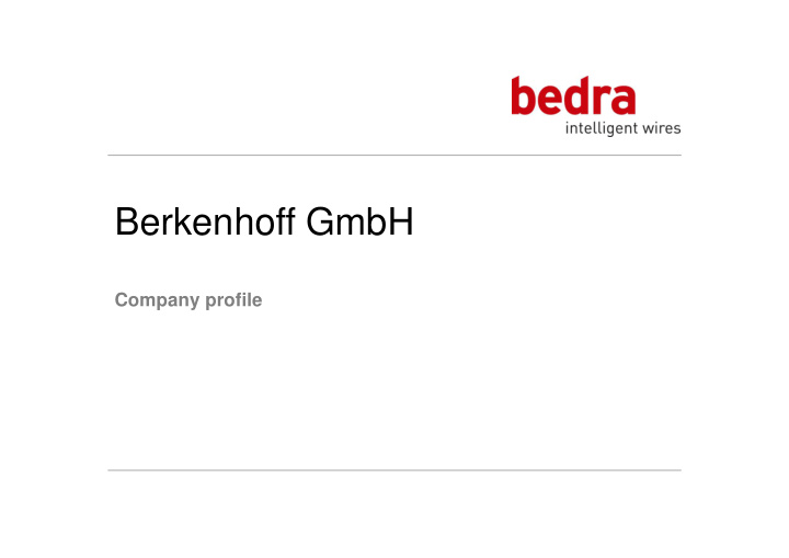 berkenhoff gmbh