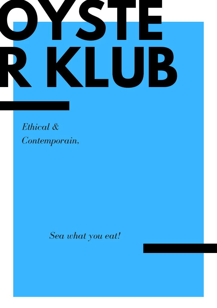 oyste r klub