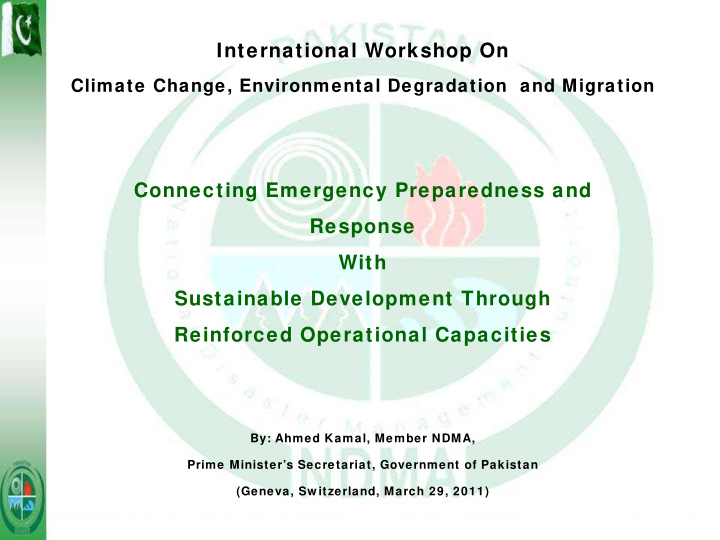 international workshop on