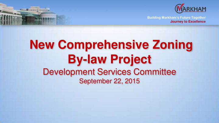 new comprehensive zoning