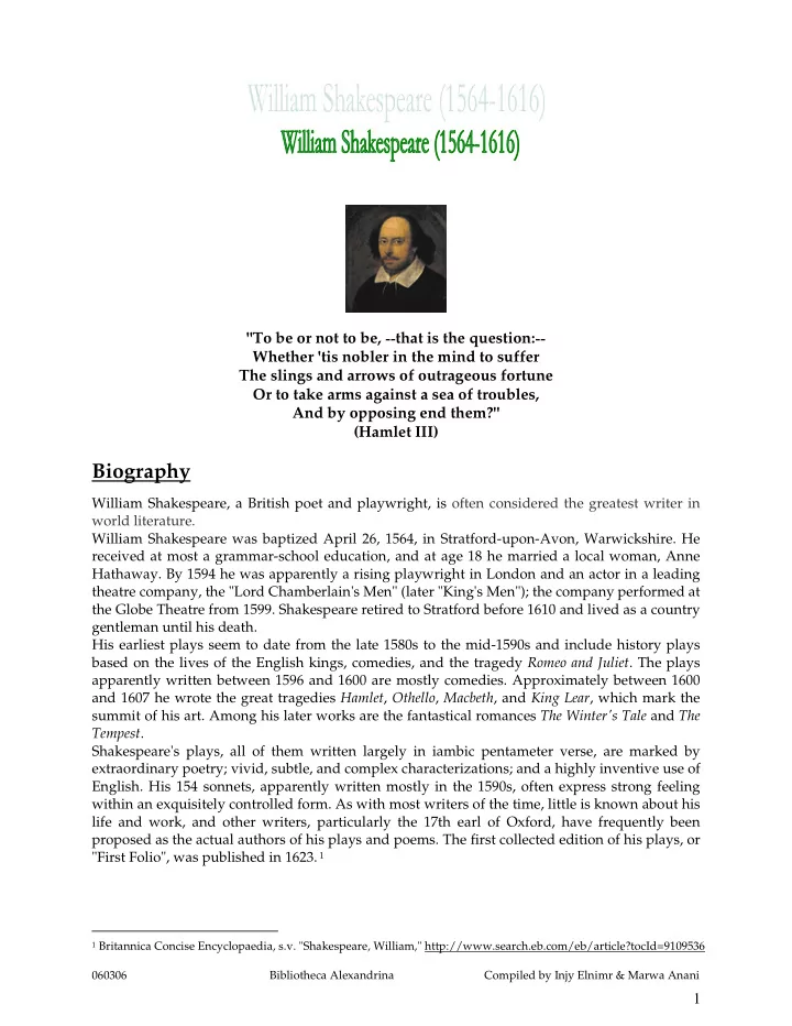 biography