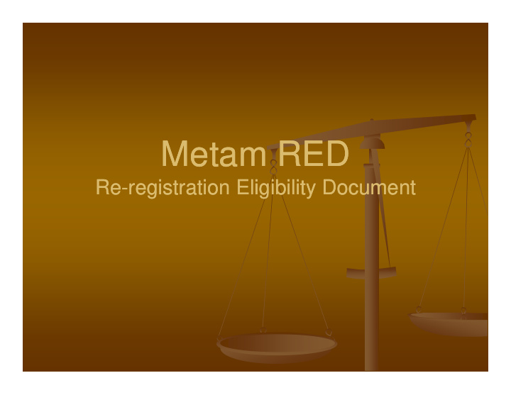 metam red metam red