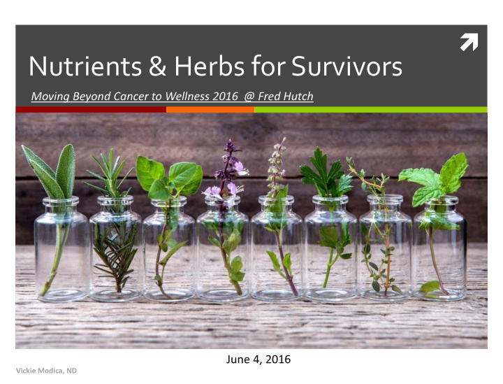 nutrients amp herbs for survivors