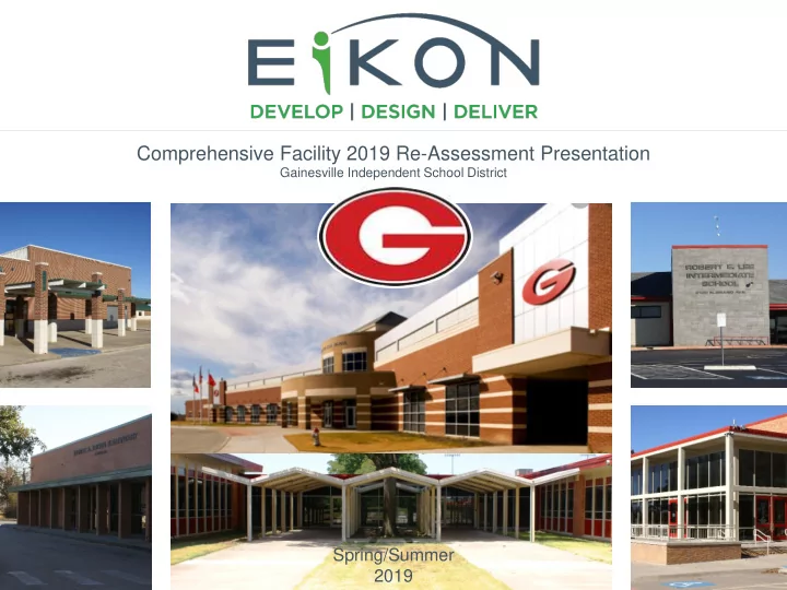 comprehensive facility 2019 re assessment presentation