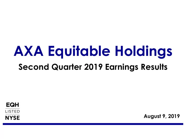 axa equitable holdings