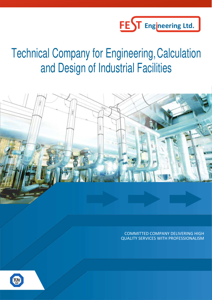 and design of industrial facilities