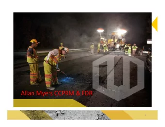 Allan Myers CCPRM &amp; FDR  1  I64 Segment II, Williamsburg, VA  Project Length: 7.08 miles