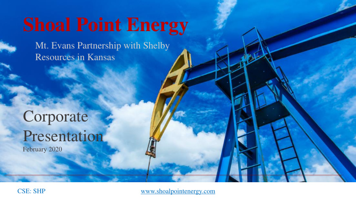 shoal point energy