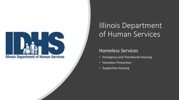 illinois department of human services