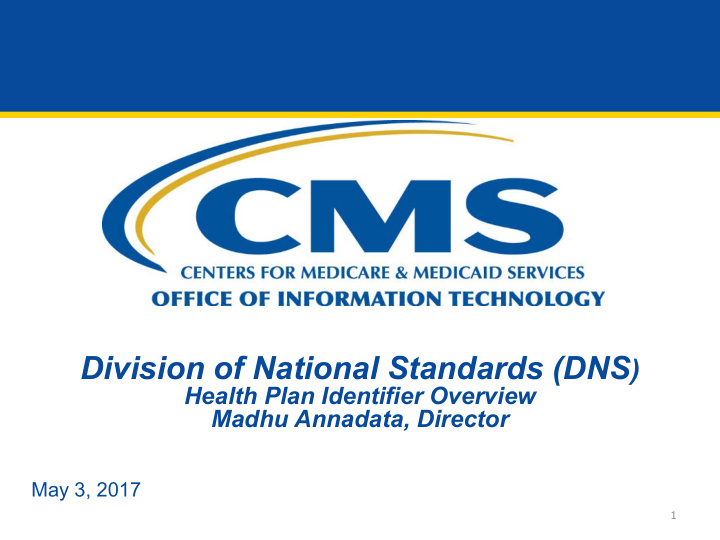 may 3 2017 1 division of national standards under the