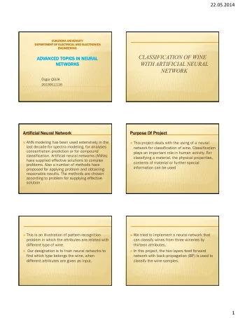 NETWORK zgr ELK  2013911116  Artificial  Artificial Neural  Neural Network  Network