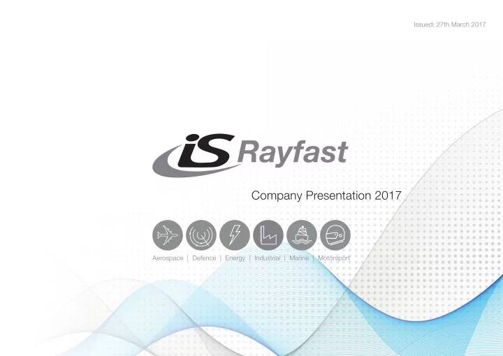 company presentation 2017