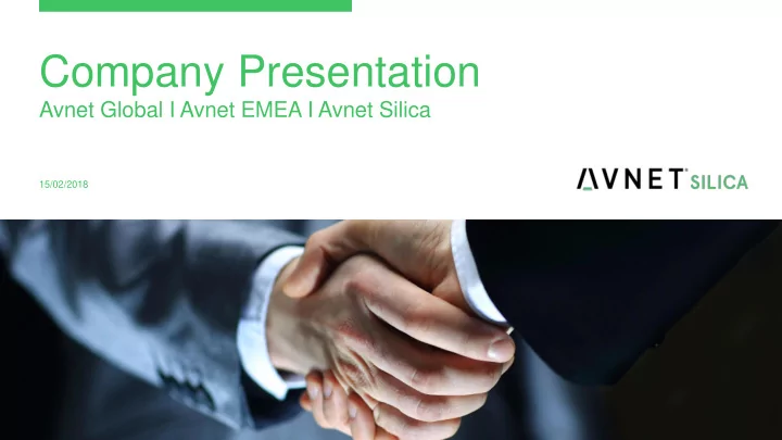 company presentation