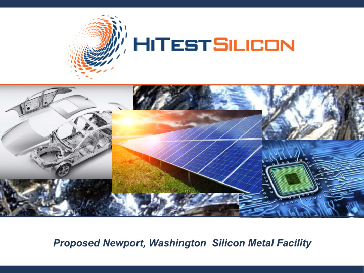 proposed newport washington silicon metal facility