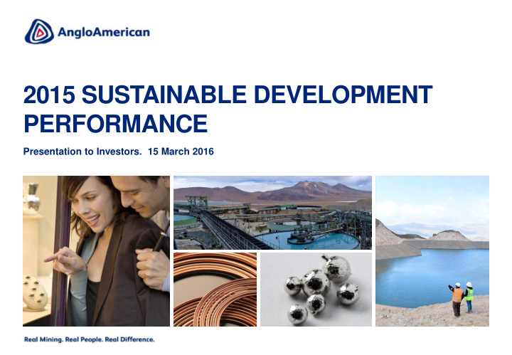 2015 sustainable development