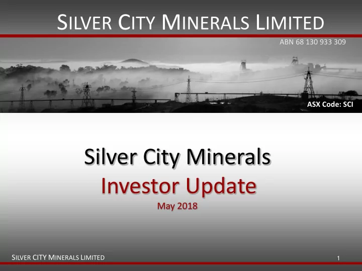 silver city minerals