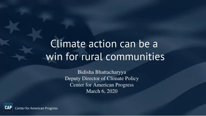 climate action can be a