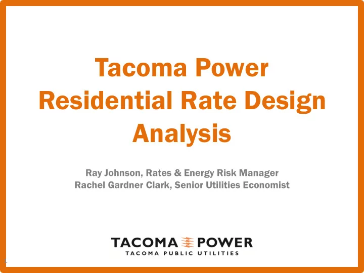 tacoma power