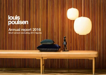 Annual report 2016  Short version excluding 2014 figures  1  Annual report 2016  Contents