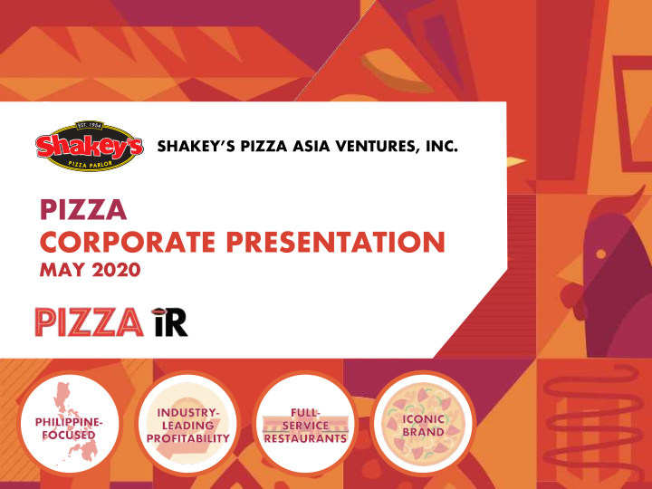 pizza corporate presentation