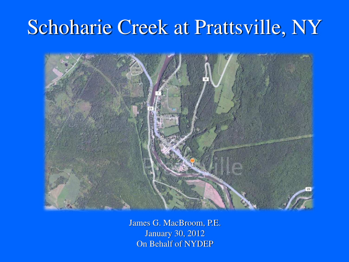 schoharie creek at prattsville ny