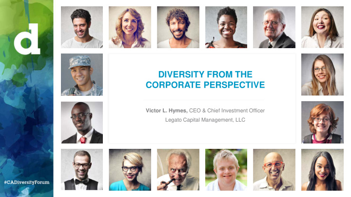 diversity from the corporate perspective