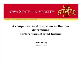 Personal background  Department of Industrial and Manufacturing Systems Engineering   Education