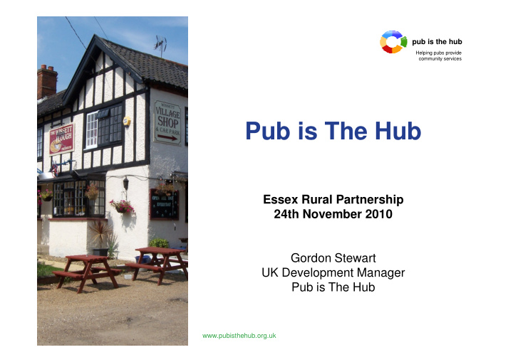 pub is the hub