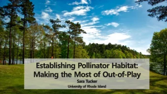 Making the Most of Out-of-Play  Sara Tucker University of Rhode Island  Why are we talking about