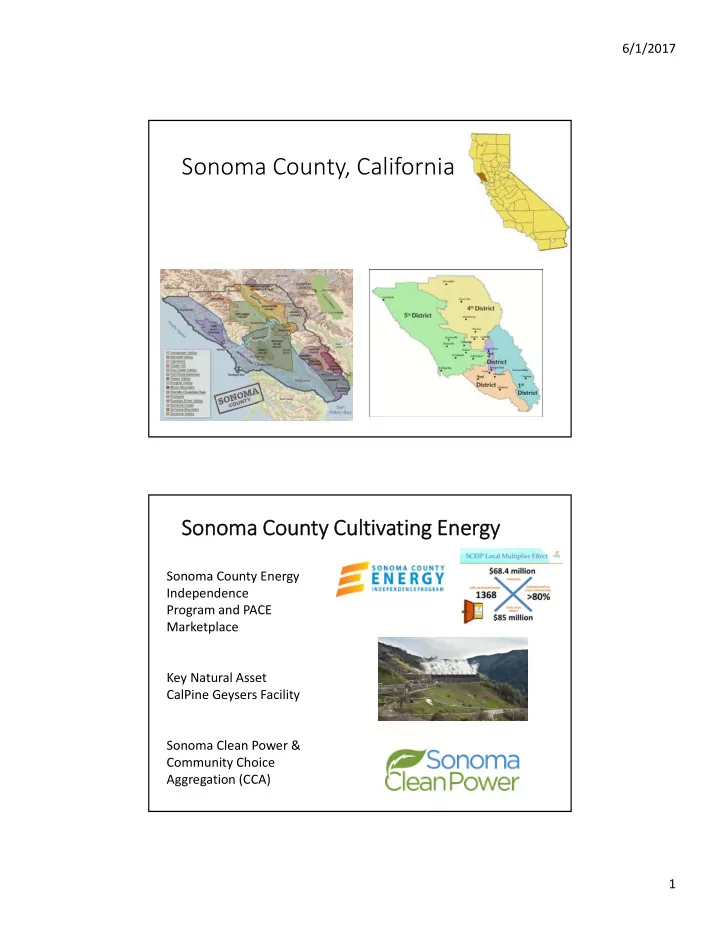 sonoma county california