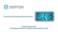 softox solutions as