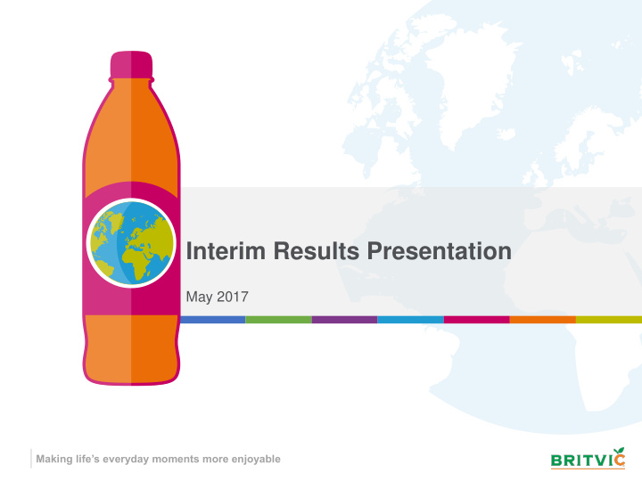 interim results presentation