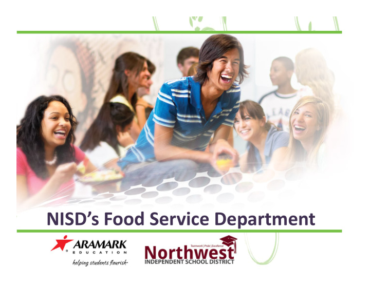 nisd s food service department