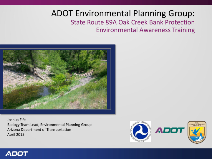 adot environmental planning group