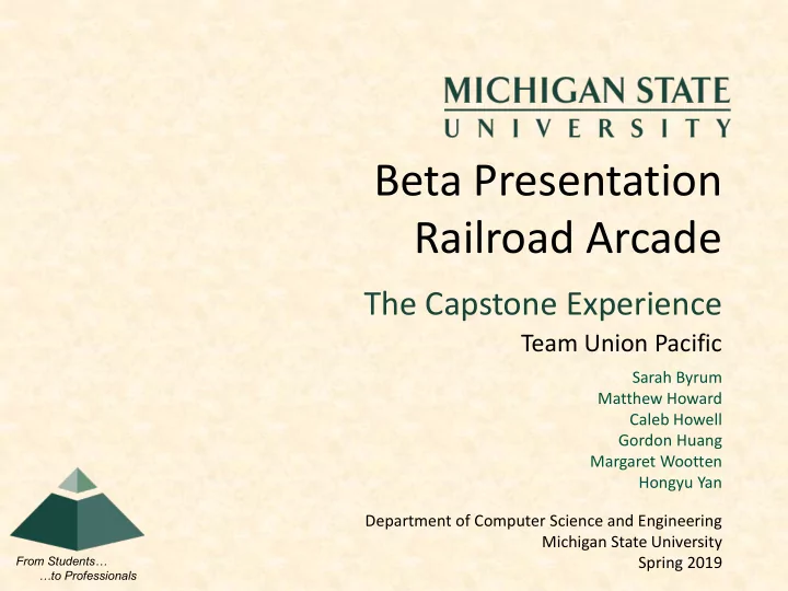 beta presentation