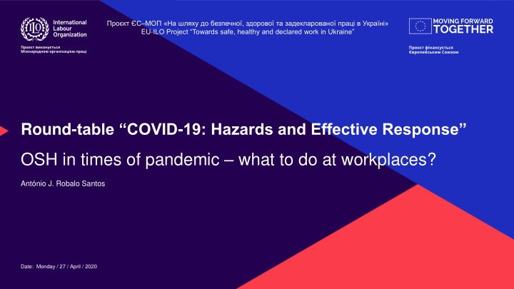osh in times of pandemic what to do at workplaces
