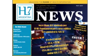 HL7 Australia  2017 Agenda  Constitutional Change  HL7 Australia now chairs a quarterly