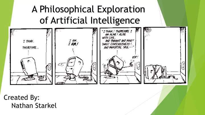 a philosophical exploration