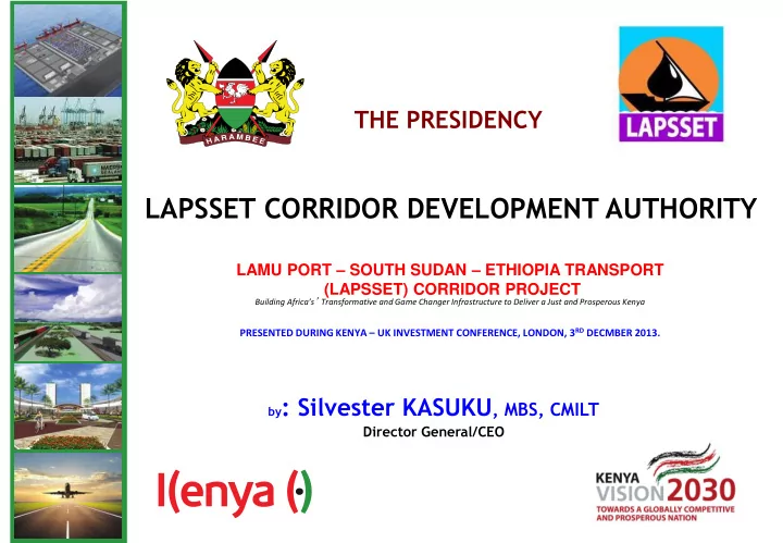 by silvester kasuku mbs cmilt