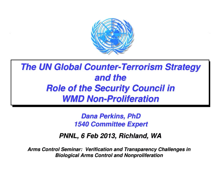 the un global counter terrorism strategy terrorism