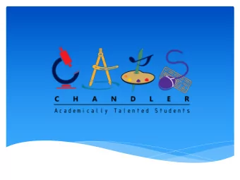 What you should know * Arizona law requires that all public school districts must both identify