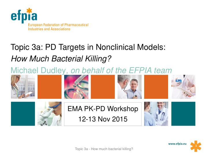 topic 3a pd targets in nonclinical models how much