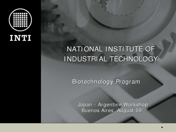 national institute of national institute of industrial