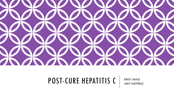 post cure hepatitis c