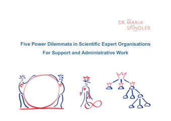 Universities as Scientific Expert Organisations  Scientific community home, standards for