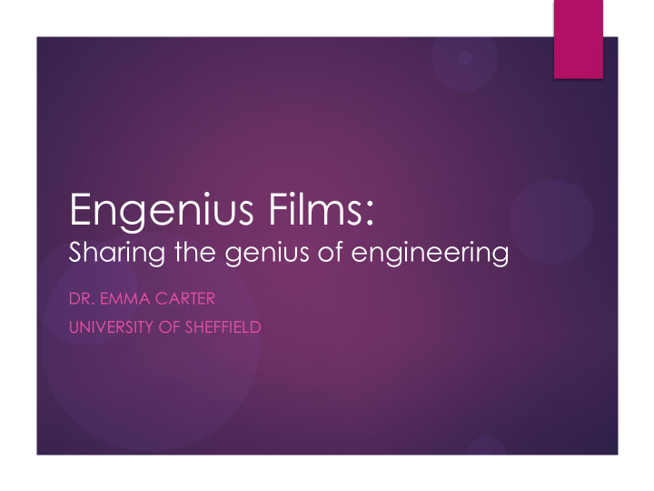 engenius films